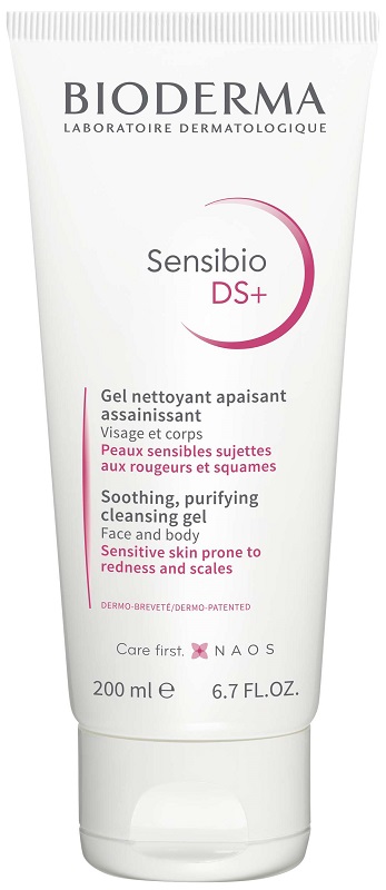 Bioderma Sensibio - Ds+ Gel Detergente Viso E Corpo, 200Ml-image