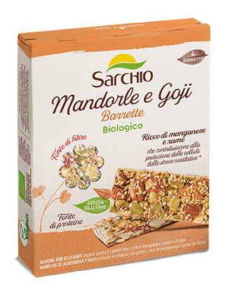 Sarchio Snack Mandorle e Goji 80 grammi