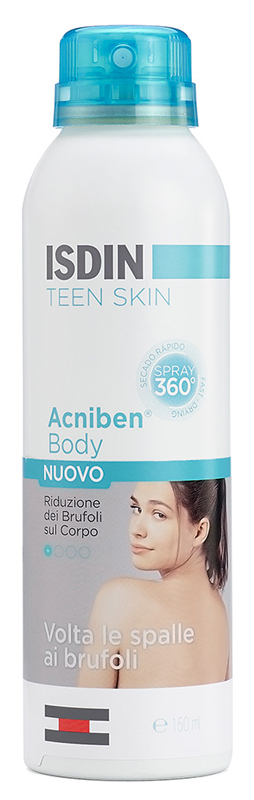ISDIN Acniben Body Spray Antiacne Corpo Pelle Grassa 151,5 ml