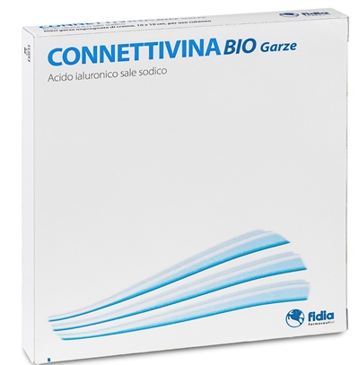 ConnettivinaBio Garze Impregnate di Crema 10 x 10 cm 10 Garze
