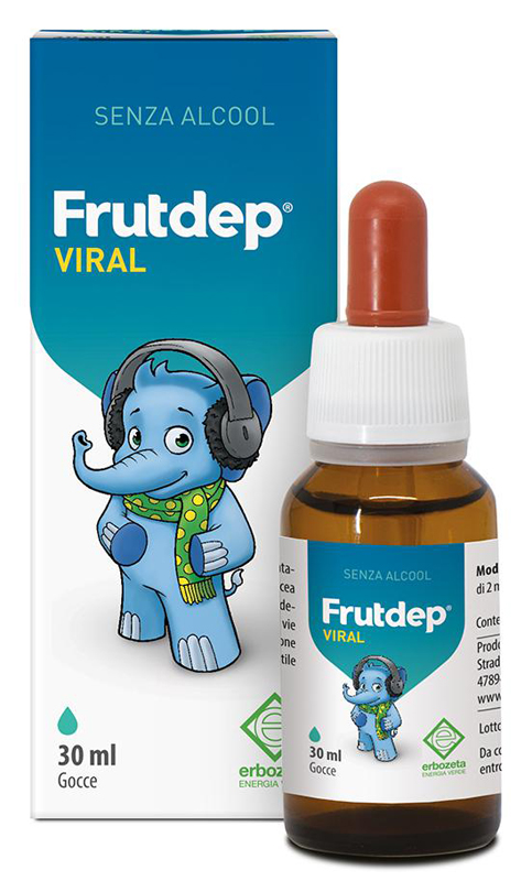 Frutdep Viral Bambini Gocce 30 ml - Integratore Alimentare