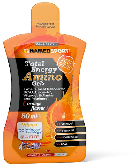 Named Sport Total Energy Amino Gel Orange Flavour 50 ml