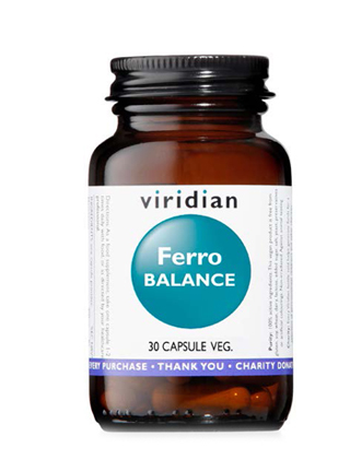 Natur Viridian Ferro Balance 90 Capsule - Integratore Alimentare