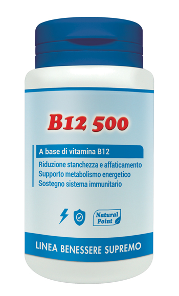 Natural Point B12 Cianocobalamina 100 Capsule - Integratore Alimentare
