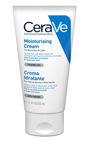 CeraVe Crema Idratante per Pelli Secche 50 ml