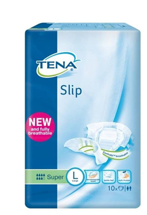 Tena Slip Super Pannoloni Mutandina Taglia L 10 Pezzi