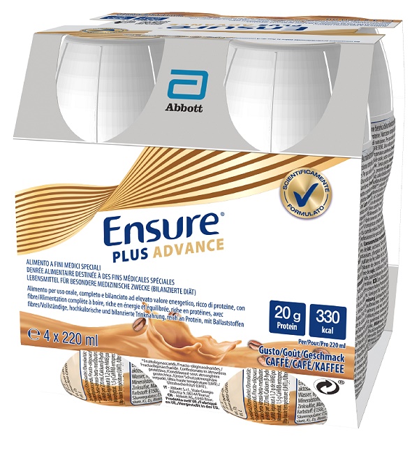 Ensure Plus Advance Gusto Caffe' 4 x 200 ml