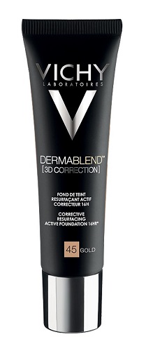 Vichy Dermablend 3D 45 Fondotinta Correttore Gold 30 ml