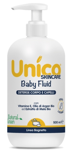 Unico Baby Fluid Bagnodoccia Neonati e Bambini 500 ml