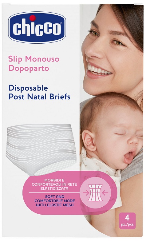 Chicco Slip Rete Monouso Post Parto Taglia Unica 4 pezzi