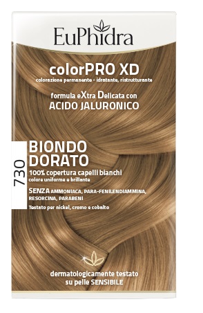 Euphidra Linea ColorPro XD 730 Biondo Dorato Tintura Extra Delicata