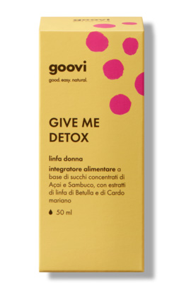 Goovi Linfa Donna Give Me Detox 50 ml - Integratore Alimentare