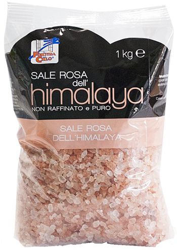 La Finestra sul Cielo Sale Rosa dell' Himalaya Grosso 1 Kg