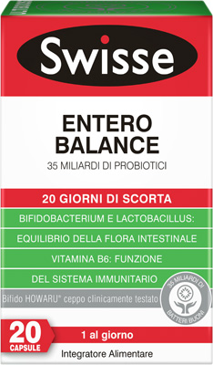 Swisse Entero Balance 20 Capsule - Integratore Probiotici