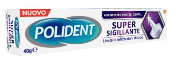 Polident Super Sigillante Adesivo per Protesi Dentaria 40 grammi