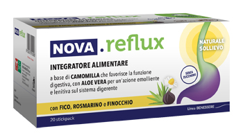 Nova Argentia Reflux 20 Stick Packs - Integratore Digestivo