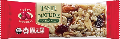 La Finestra sul Cielo Taste of Nature Barretta Cranberries Bio 40 grammi