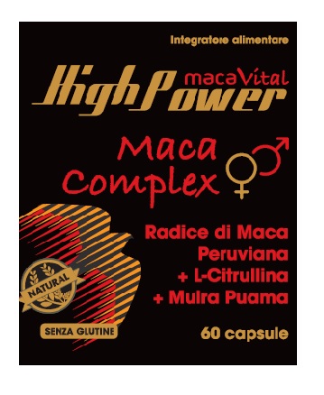 Maca Vital High Power Complex 60 Capsule - Integratore Stanchezza Fisica e Mentale