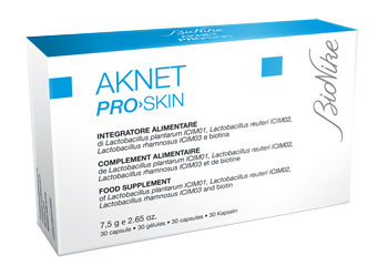 Bionike Aknet ProSkin 30 Capsule - Integratore per Acne della Pelle