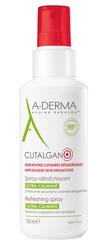 A-Derma Cutalgan Spray Rinfrescante Ultra-Lenitivo 100 ml