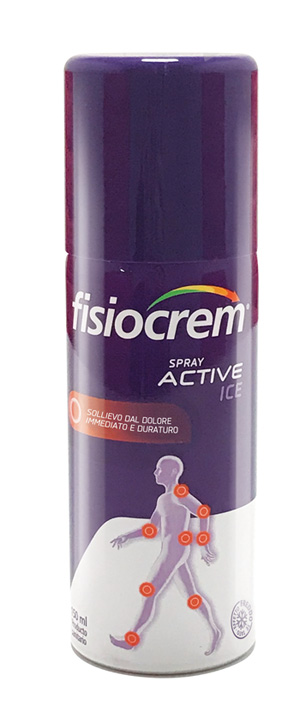 Fisiocream Spray Active Ice Dolori Articolari e Muscolari 150 ml