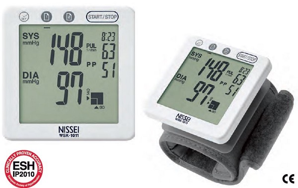 Nissei Misuratore di Pressione da Polso WSK1011