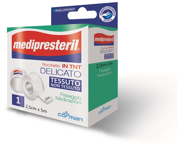 Medipresteril Rocchetto Delicato in TNT 2,5 cm x 5 metri 1 pezzo