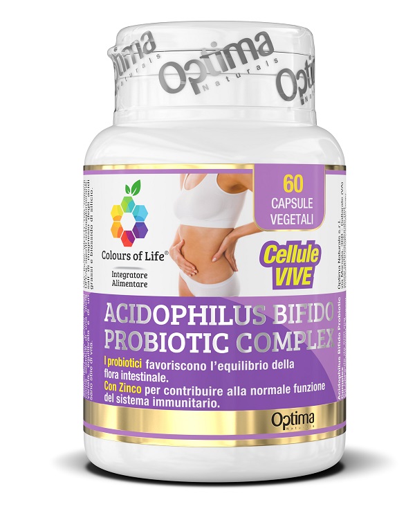 Optima Colours of Life Acidophilus 60 Capsule - Integratore Probiotici
