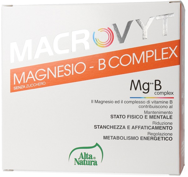 Macrovyt Magnesio B Complex 18 Bustine - Integratore Energetico