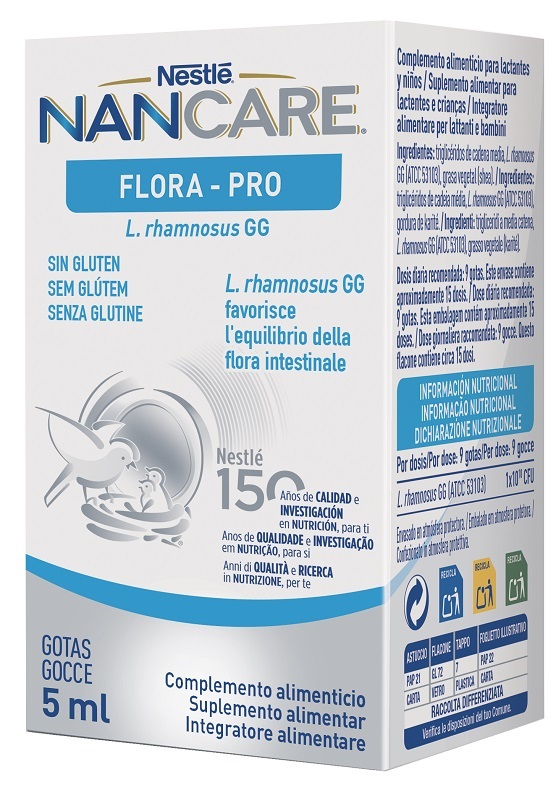 Nancare Flora-Pro Gocce 5 ml - Integratore Pediatrico