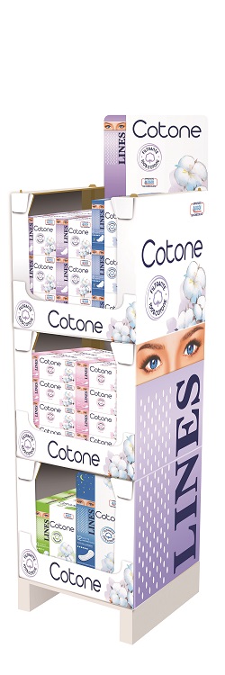 Lines Cotone Display 88 Pezzi-image