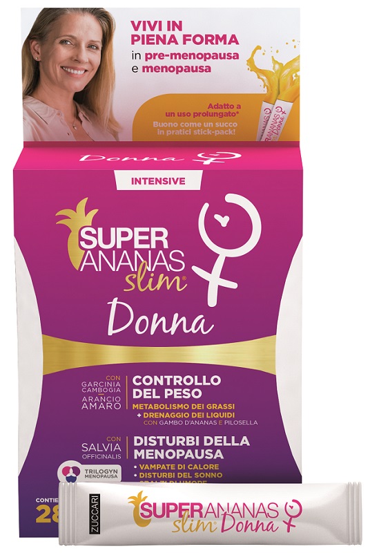 Zuccari Super Ananas Slim Donna 28 x 10 ml - Integratore Dimagrante