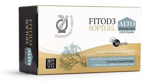 Fito D3 60 perle - Integratore Vitamina D3