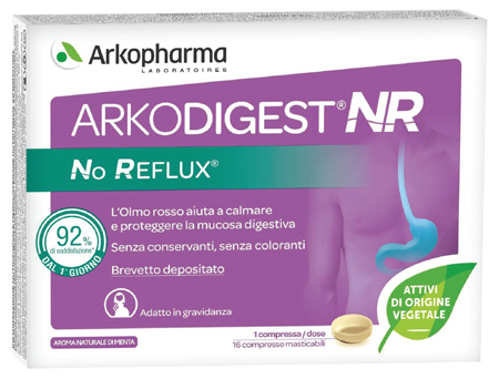 Arkodigest No Reflux 16 Compresse - Integratore Digestivo