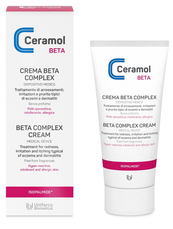 Ceramol Crema Beta Complex Antinfiammatoria per Dermatite 50 ml