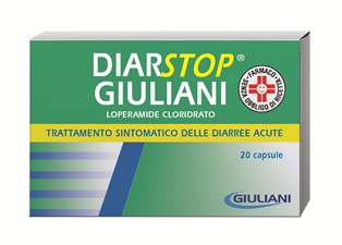 Diarstop 1,5mg Loperamide Cloridrato Diarrea Acuta 20 Capsule