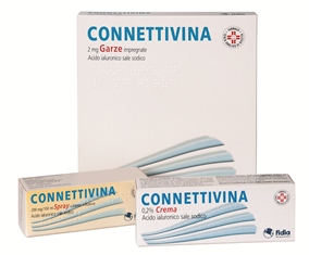 Connettivina Garze 2 mg 10 x 10 cm 10 Garze