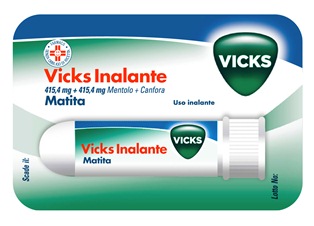 Vicks Inalante Bastoncino Nasale Mentolo/Canfora 1 grammo