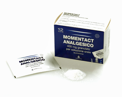 Momentact Analgesico Ibuprofene 12 Bustine