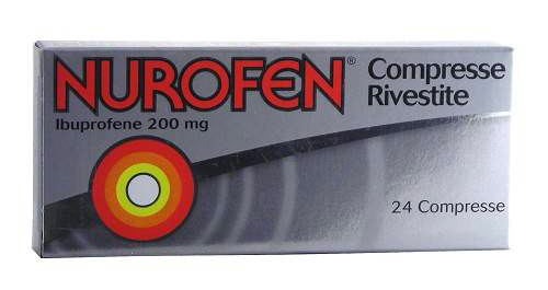 Nurofen 200 mg Ibuprofene Antidolorifico 24 compresse rivestite