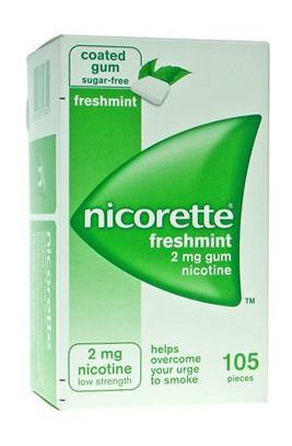 Nicorette Gomme 2 mg Nicotina Menta 105 Gomme Masticabili