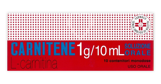 Carnitene 1 g L-Carnitina 10 Faconcini Monodose