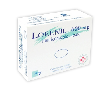 Lorenil 600 mg 1 Capsula Molli Vaginale