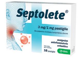 Septolete 3mg/1mg 16 Pastiglie Eucalipto
