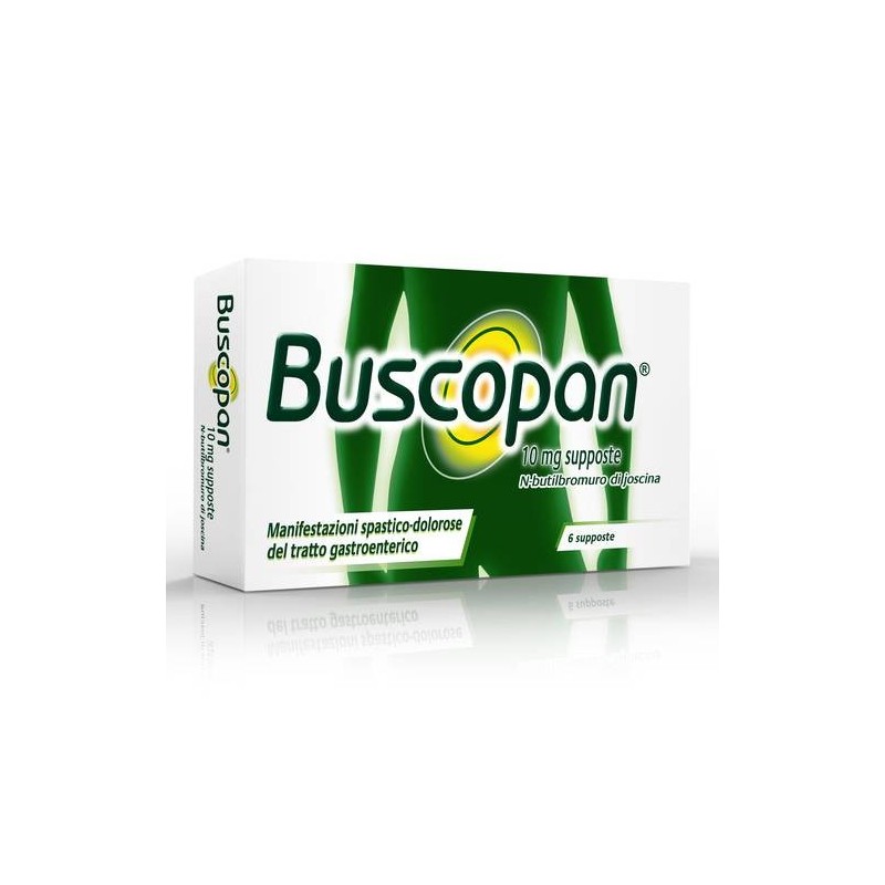Buscopan 10mg Scopolamina Antispastico 6 Supposte