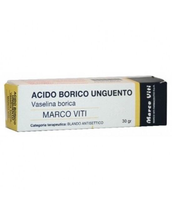 Acido Borico Viti 3% Unguento Antisettico Tubo 30 grammi