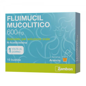 Fluimucil Mucolitico 600 mg 10 Bustine