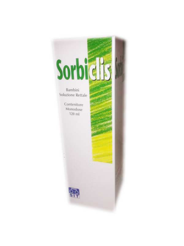 Sorbiclis Clistere Bambini Sorbitolo 12 grammi + 120 ml