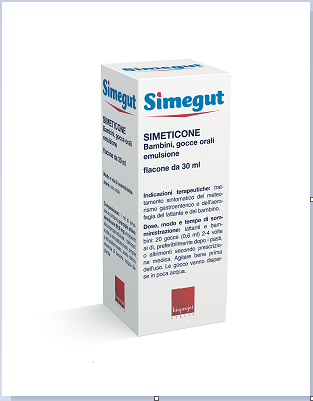 Simegut Gocce Simeticone Meteorismo Flacone 30 ml